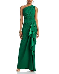 Lena Waterfall Drape Gown