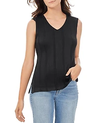 Misook Ribbed Tank Top