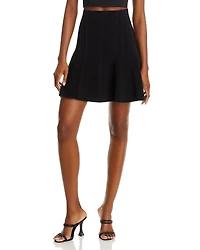 Norma Kamali Grace Panel Mini Skirt