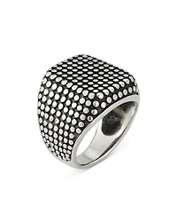 Milanesi And Co Dotted Square Signet Ring