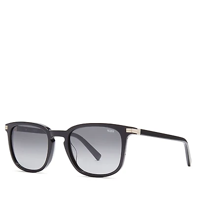 Tumi 005 Square Flex Hinge Sunglasses, 53mm