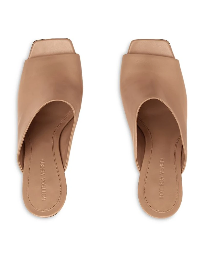 Women's Knot Slip On High Heel Sandals