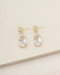 Crystal Fancy Drop Earrings