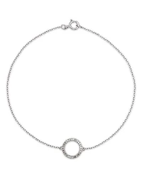 Diamond Circle Bracelet Collection in 14K Gold, 0.08 tcw