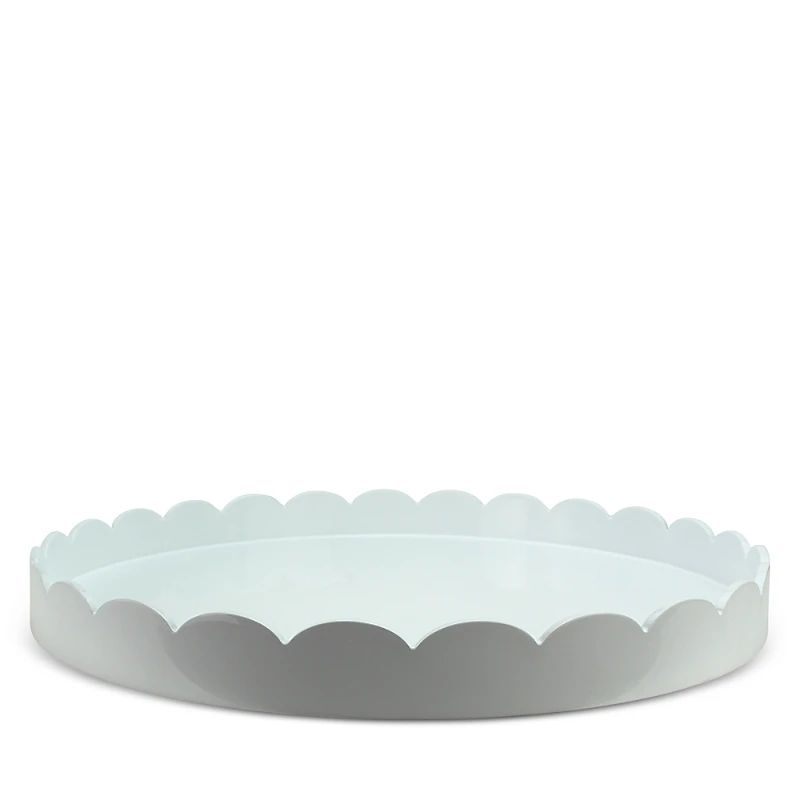 Addison Ross 20 Scalloped Lacquer Tray