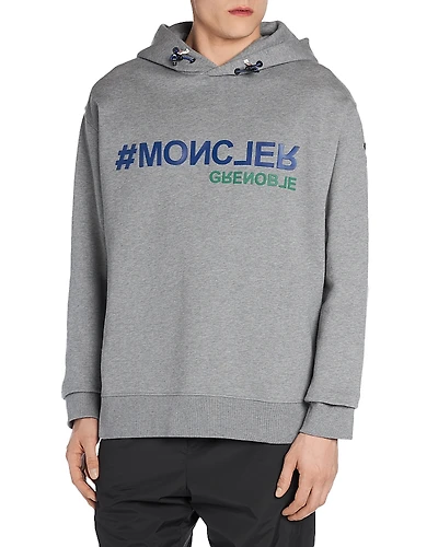 Moncler Long Sleeve Logo Hoodie
