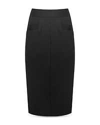 Petite Haisley Pencil Skirt