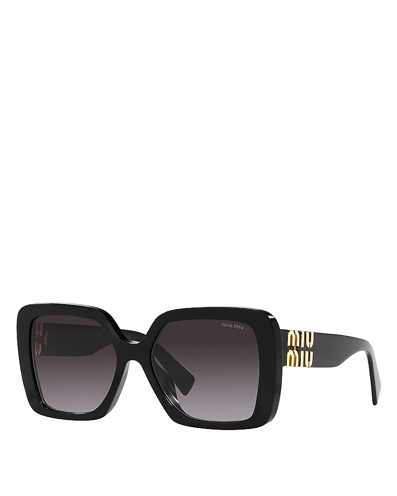 Miu Square Sunglasses, 56mm