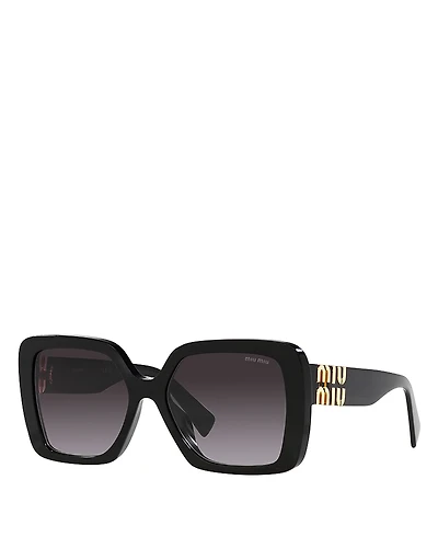 Miu Square Sunglasses, 56mm