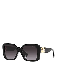 Miu Square Sunglasses, 56mm