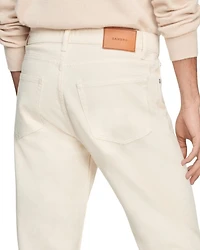 Straight Leg Jeans Ecru