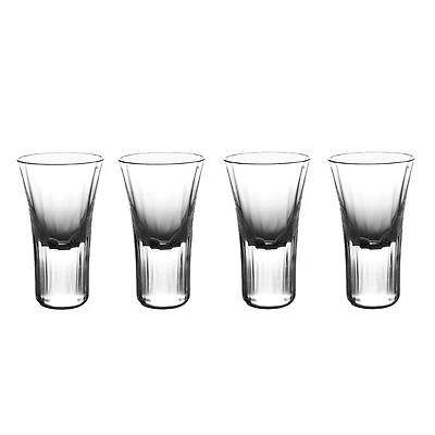 William Yeoward American Bar Corinne Shot Tumblers, Set of 4