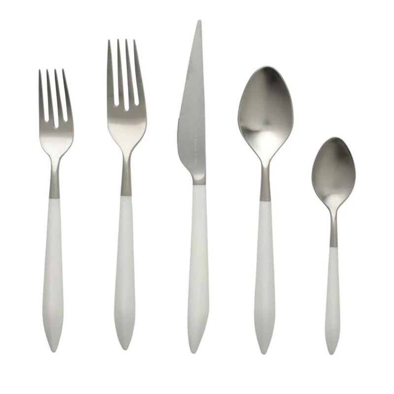 Ares Argento & White 20 Piece Flatware Set