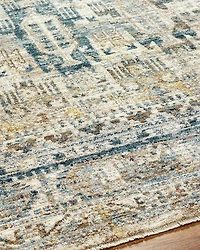 Mirabel MBE-2302 Round Area Rug, 5'3" x 5'3"