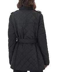 Tummel Box Quilt Trench Jacket