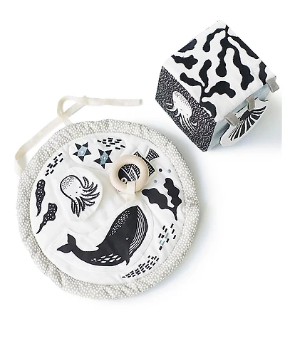 Wee Gallery Ocean Baby Bundle - Ages 3 Months+