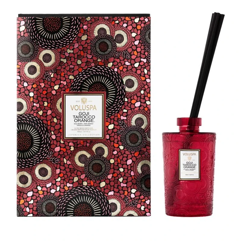 Goji Tarrocco Orange Luxe Reed Diffuser