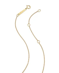 14K Yellow Gold White Pearls Cultured Freshwater Pearl Solitaire Pendant Necklace, 14-16"