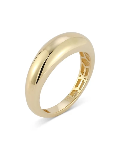 Alberto Amati 14K Yellow Gold Polished Narrow Dome Ring