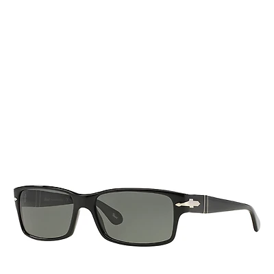 Persol Rectangle Sunglasses, 58mm
