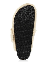 Women's Boston Big Buckle Teddy Shearling Clogs