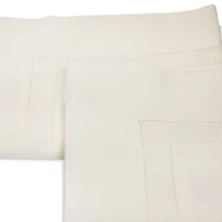 Double Ajour 4 Piece Queen Sheet Set
