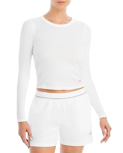 Alexander Wang Cotton Long Sleeve Tee