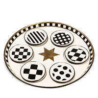 Mackenzie-Childs Courtly Seder Plate