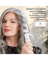 CurlWrap 1.25" Automatic Rotating Curling Iron with Long Barrel