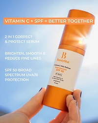 Universal C Skin Refiner Vitamin C Serum + SPF50 Mineral Sunscreen