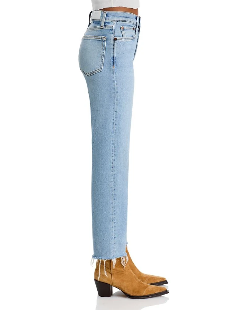 Stove Pipe High Rise Straight Jeans Mid 90's