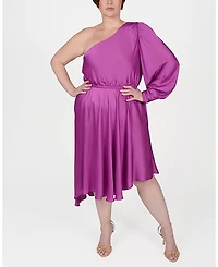 Mayes Nyc Olivia One Shoulder Dress