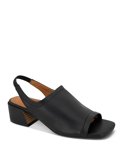 Women's Penny Sling Back Low Block Heel Sandals