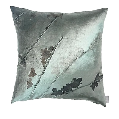 Aviva Stanoff Kohl Orchid Cinder Signature Velvet Collection Pillow, 20 x 20