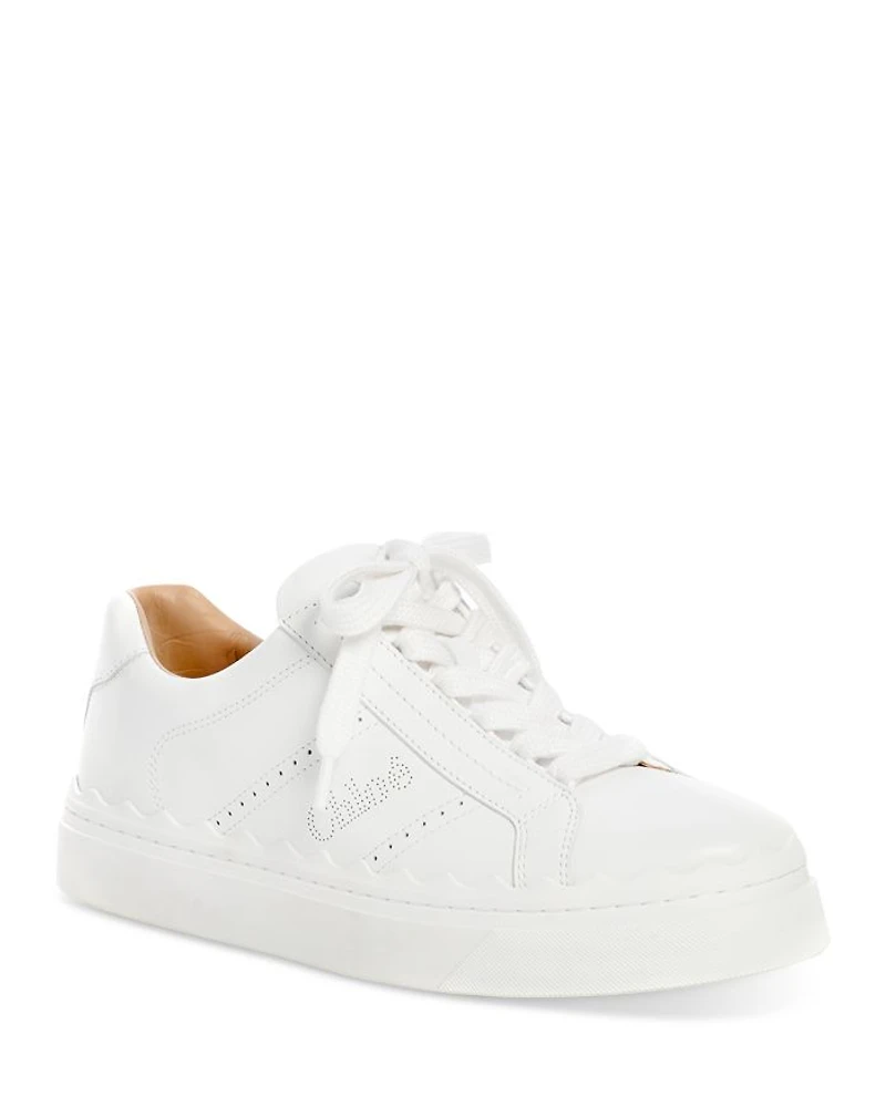 Women's Lauren Perforated Logo Sneakers
