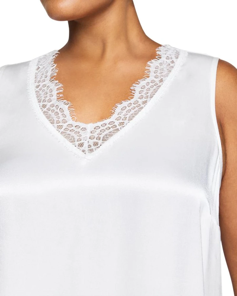Alessandra Lace Trim Tank