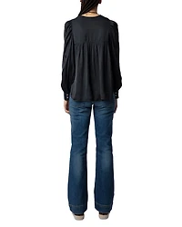 Telia Satin Blouse