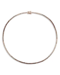Bloomingdale's Fine Collection Brown Ombre Diamond Choker Tennis Necklace