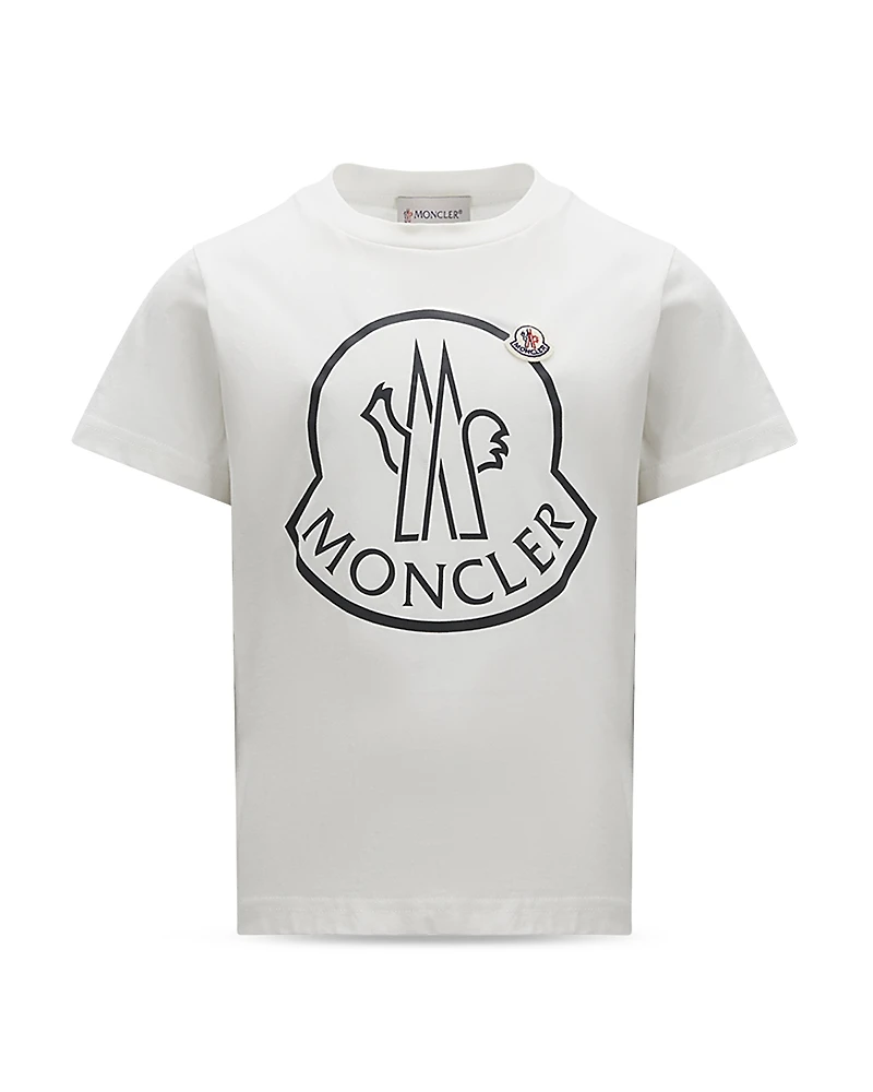 Moncler Unisex Short Sleeve Graphic Logo Tee - Big Kid