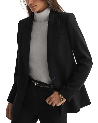 Gabi Tailored Single Breasted Suit Blazer