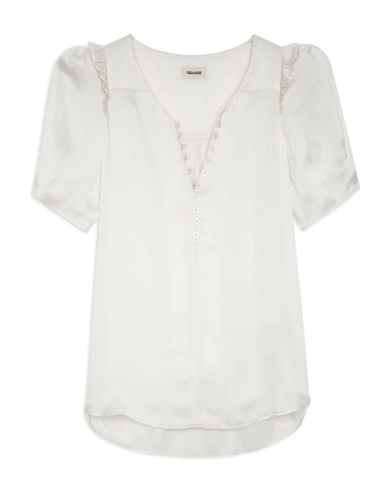 Twity Satin Blouse