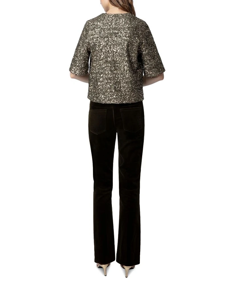 Tytane Sequin Top
