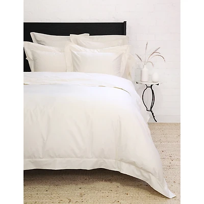 Pom Pom at Home Classico Hemstitch Cotton Sateen Duvet Cover Set