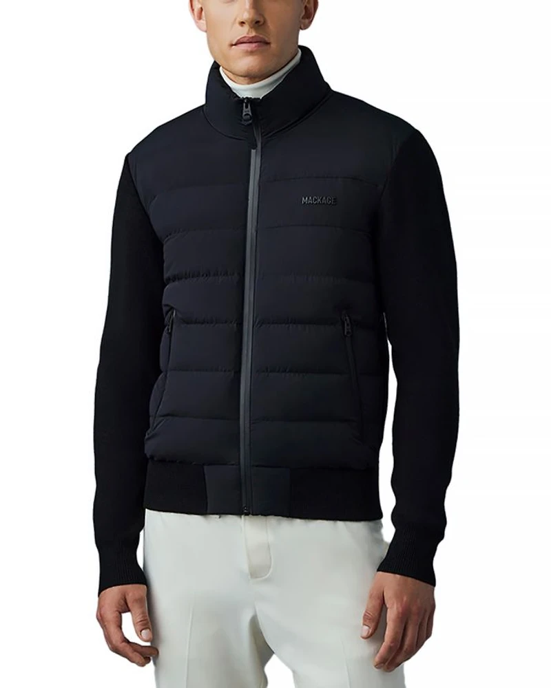 Haney Mixed Media Jacket