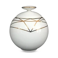 Prouna Gem Cut Gold Covered Sugar Bowl