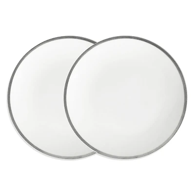 Twig New York Platinum Edge Salad/Dessert Plate, Set of 2