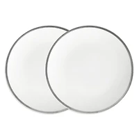 Twig New York Platinum Edge Salad/Dessert Plate, Set of 2