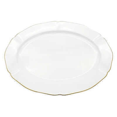 Twig New York Amelie Brushed Gold 14 Oval Platter
