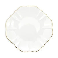 Amelie Brushed Gold 7" Bread Canape Plate