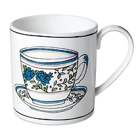 H. Bachelor Button Mug Number 1